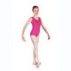 NEW Amy Mulberry Cotton Sleeveless ballet Leotard with Belt